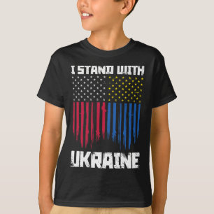 I Stand With Ukraine Ukrainian Pride 2 T-Shirt