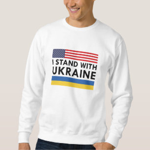 I Stand With Ukraine USA Sweatshirt