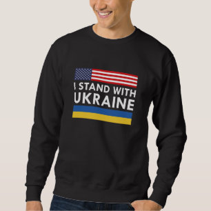 I Stand With Ukraine USA Sweatshirt