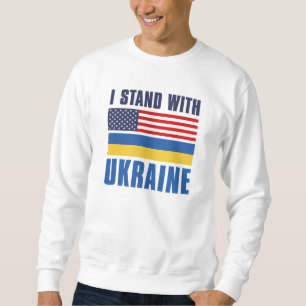 I Stand With Ukraine USA Sweatshirt