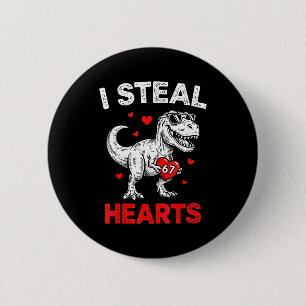 I Steal Hearts 67 Valentine’s Day 67 Meme 6 7 T-re Cm Round Badge