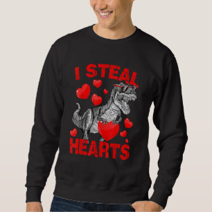 I Steal Hearts Cute Baby Boy Girls Valentines Day  Sweatshirt
