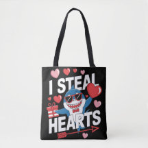I Steal Hearts - Funny Valentine's Day Shark