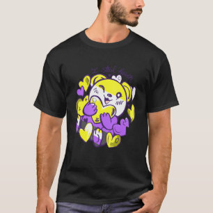 I Steal Hearts Lgbtq Nonbinary Pride Genderfluid N T-Shirt