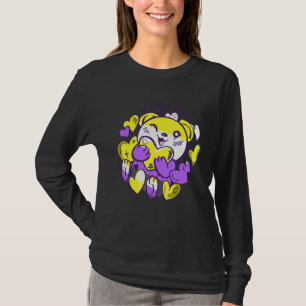 I Steal Hearts Lgbtq Nonbinary Pride Genderfluid N T-Shirt