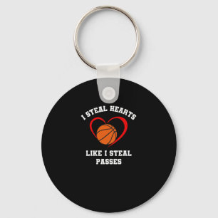 I Steal Hearts Like I Steal Pes Basketball Valenti Key Ring