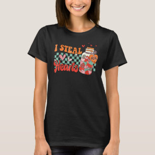 I Steal Hearts Xoxo Retro Groovy Valentines Day Dr T-Shirt