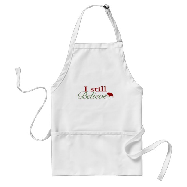I Still Believe In Santa Standard Apron (Front)