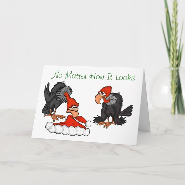 I Still Believe  Vultures Christmas Card (Front)