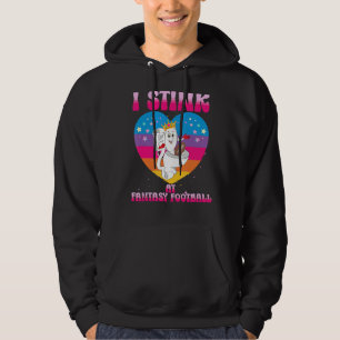 I Stink At Fantasy Football Toilet League Loser Fu Hoodie
