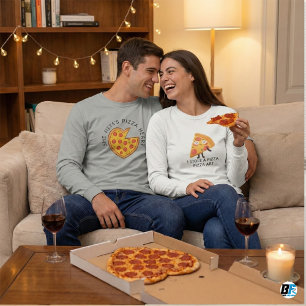 I Stole A Pizza His Heart Funny Couples Matching T-Shirt