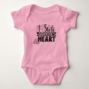 I stole Everyone's heart  Baby Bodysuit