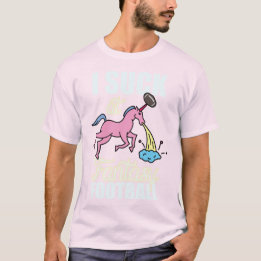 I Suck at Fantasy Football Unicorn T-Shirt