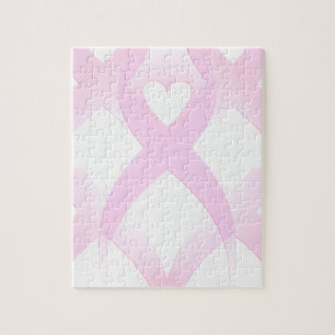 I Support,Breast Cancer Awareness_ Jigsaw Puzzle