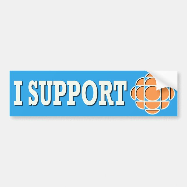 I support CBC Bumper Sticker (Front)