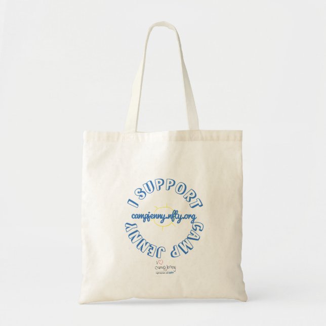 I Support CJ Tote Bag (Front)