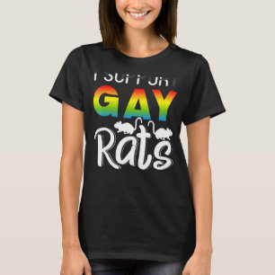 I Support Gay Rats Wedding Pride Celebration Lgbt T-Shirt