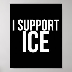 I Support Ice Deportation  Poster