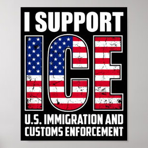 I support ice poster