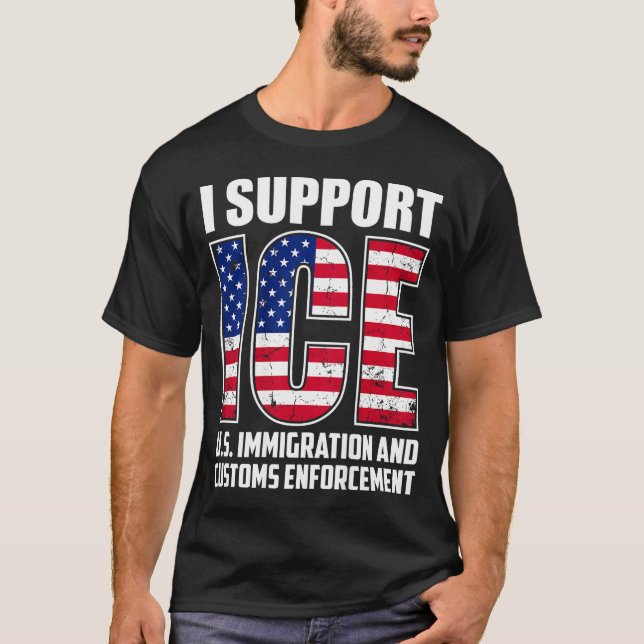 I support ice  T-Shirt (Front)