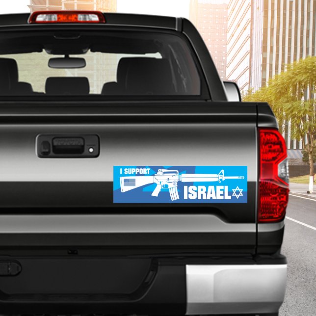 I Support Israel Bumper Sticker (Creator Uploaded)