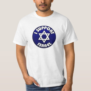 I Support Israel - Star of David מגן דוד T-Shirt