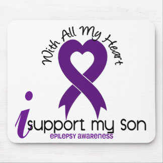 I Support My Son Epilepsy Mouse Pad