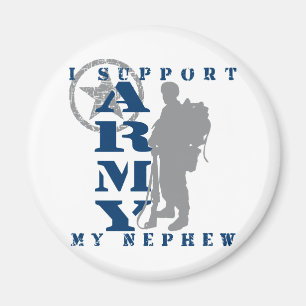 I Support Nephew 2 - ARMY Magnet