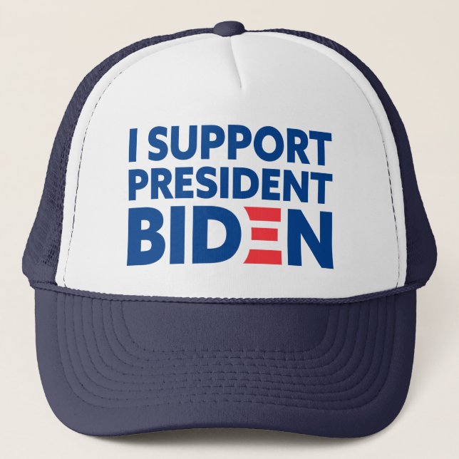 I Support President Biden Trucker Hat (Front)