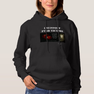 I Support PTSD Victims Hoodie