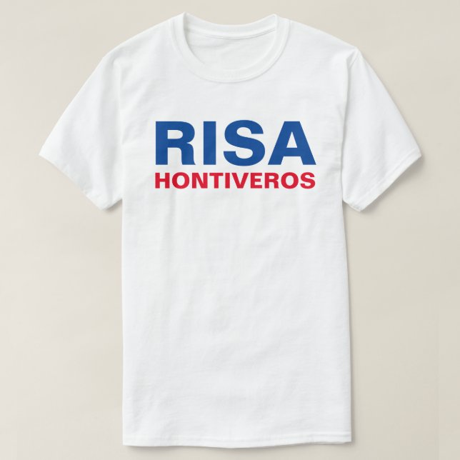 I Support Senator Risa Hontiveros CUSTOMIZABLE T-Shirt (Design Front)