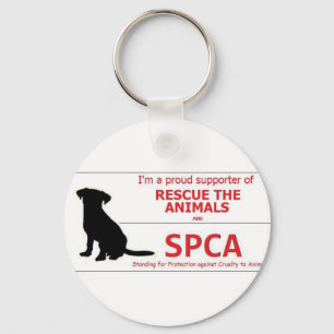 "I Support the SPCA..." Key Ring