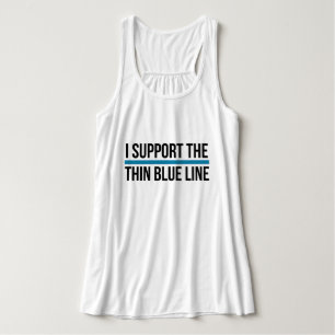 I Support The Thin Blue Line Singlet