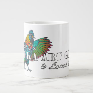 I Support the Topeka Art Guild Chicken Large Coffee Mug