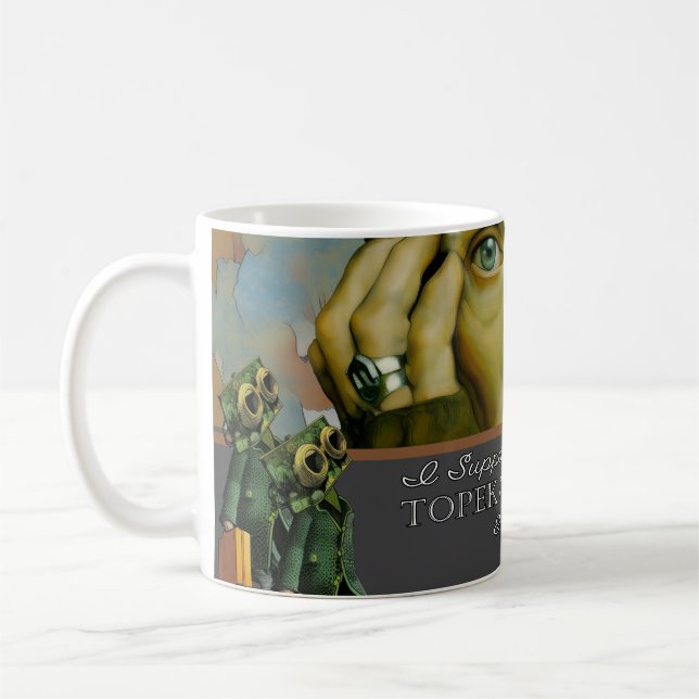 I support the Topeka Art Guild Mug (Left)
