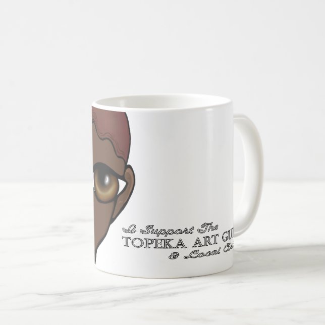 I support the Topeka Art Guild Mug (Front Right)