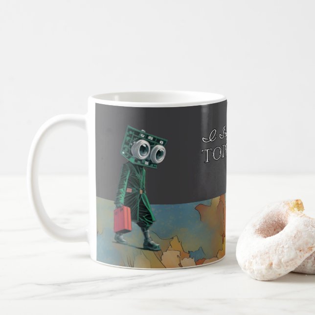 I support the Topeka Art Guild Mug (With Donut)