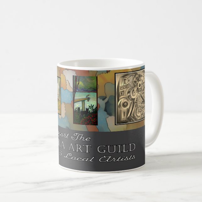 I support the Topeka Art Guild Mug (Front Right)