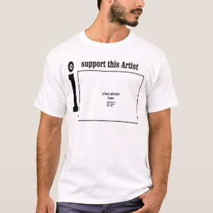 I support this artist/blank T-Shirt