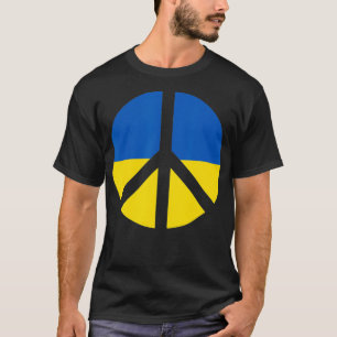 I Support Ukraine Stand With Ukraine Ukrainian Fla T-Shirt