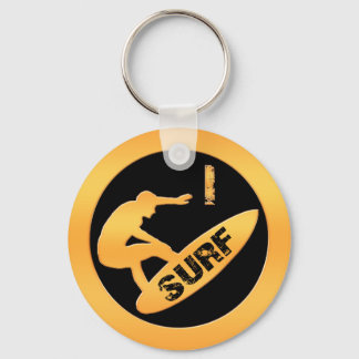 I Surf Key Ring