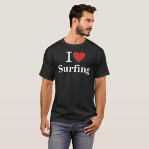 I ❤️ Surfing CUSTOM Men's T-Shirt