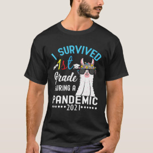 I Survived 1St Grade During A Pandemic 2021 T-Shirt