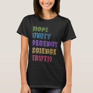 I Survived 45 2020 Victory Hope Unity Decency Scie T-Shirt