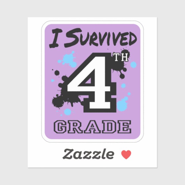 I Survived 4th Grade (Sheet)