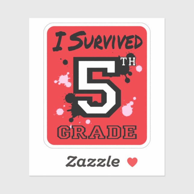 I Survived 5th Grade (Sheet)