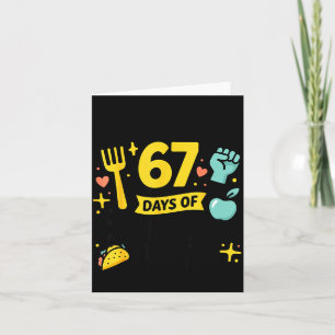 I Survived 67 Days Of Cafeteria Chaos Lunch Lady S Card