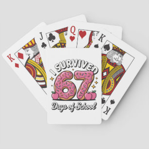 I Survived 67 Days of School 100 Days of School Playing Cards