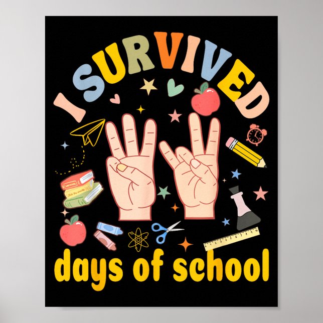 I Survived 67 Days Of School American Sign Languag (Front)