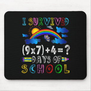 I Survived 67 Days Of School Funny 67 Meme Math Te Mouse Pad